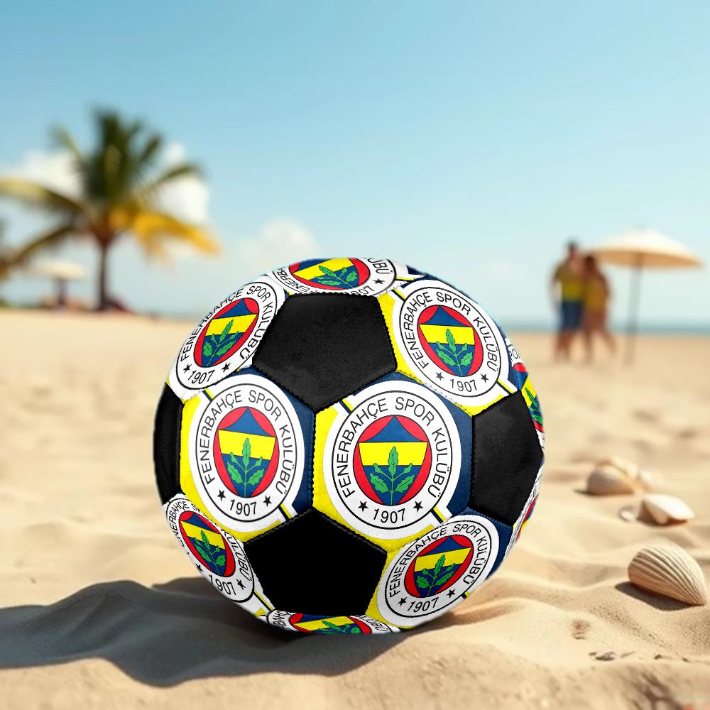 Pallone da Calcio Fenerbahce FC, colorato, adatto a tutte le età, cucito a macchina, materiale PVC, qualità da competizione, resistente e ad alto rimbalzo