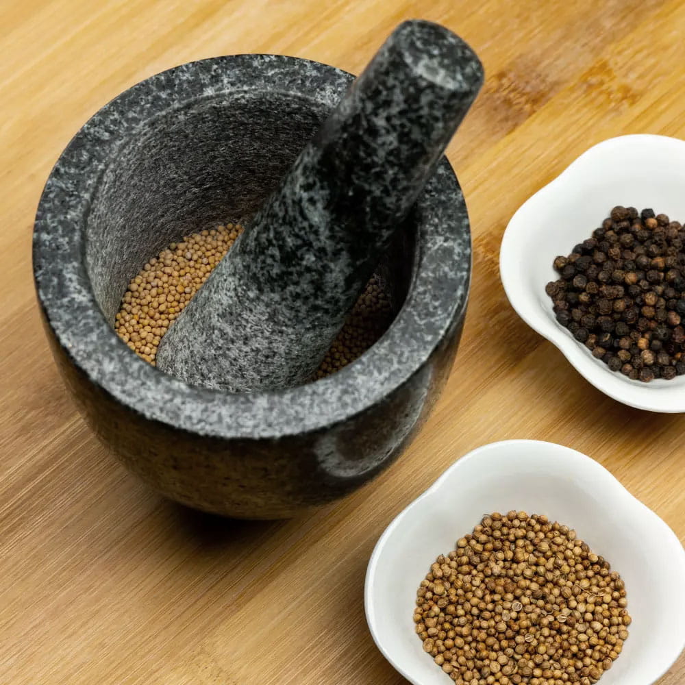 Moździerz Z Powłoką Granitową 12x12cm KINGHOFF KH-1680