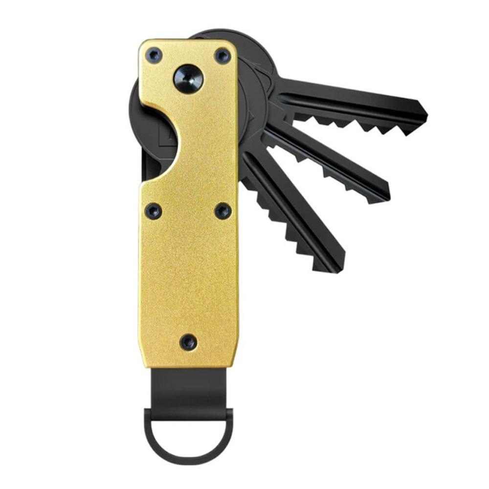 Innovative Metal Key Organizer Carbon Fiber Car Key Holder Keys Bag Key Case Holder  Women