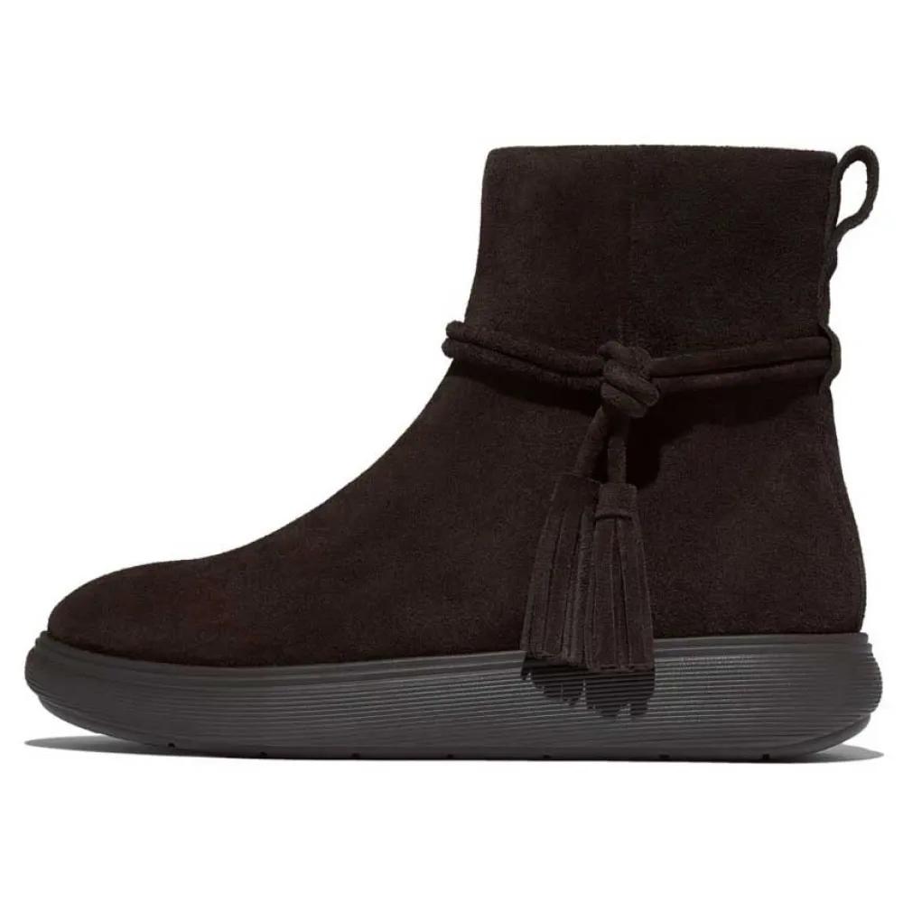 Fitflop Iq-Comff Wildleder Stiefeletten mit Quasten