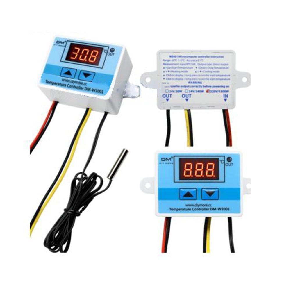 110-220V Incubator Digital Temperature Controller Thermostat Switch Probe Tester