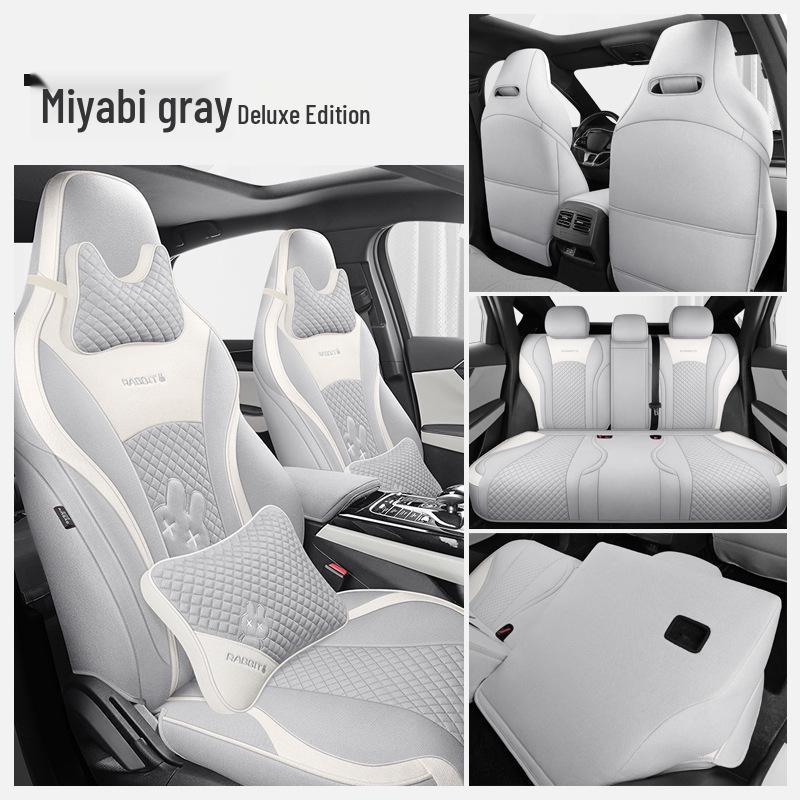 23 BYD Qin Plus DMI Full Wrap Seat Cover - All-Season Special Fabric for Plus/EV Models