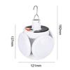 Folding Solar Camping Lantern Rechargeable Hanging LED Lamp Night Lighting Multifunctional Outdoor Emergency Lights Camping
