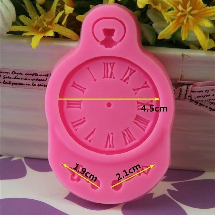 Food Grade Silicone Clock Silikonowe formy do ciast Formy silikonowe Chocolate Mold Fondant Cookie Formy silikonowe