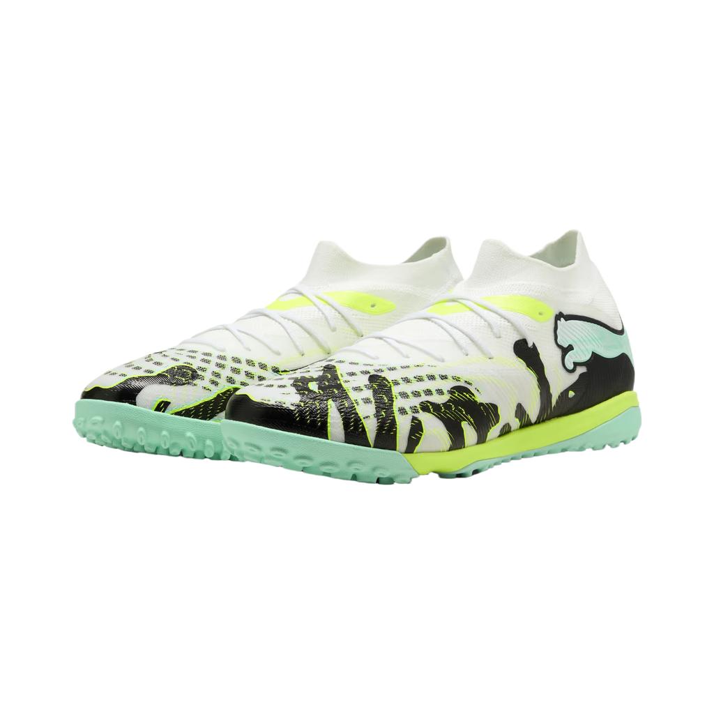 Puma Future 9 Lace-Up Round Toe Fabric Soccer Shoes Men sneaker 108953-01