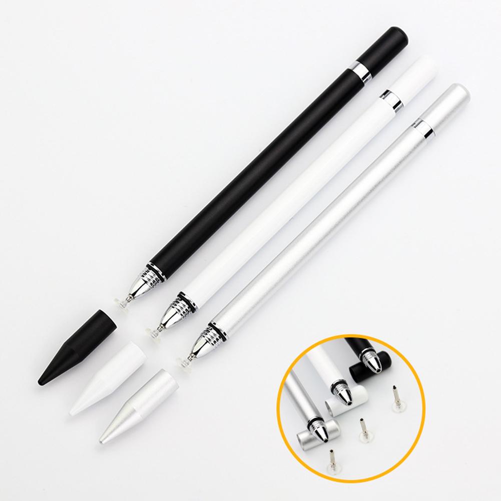 12pc Stylus Pen Ricambio Disco Pennino Universale Capacitivo Per Touch