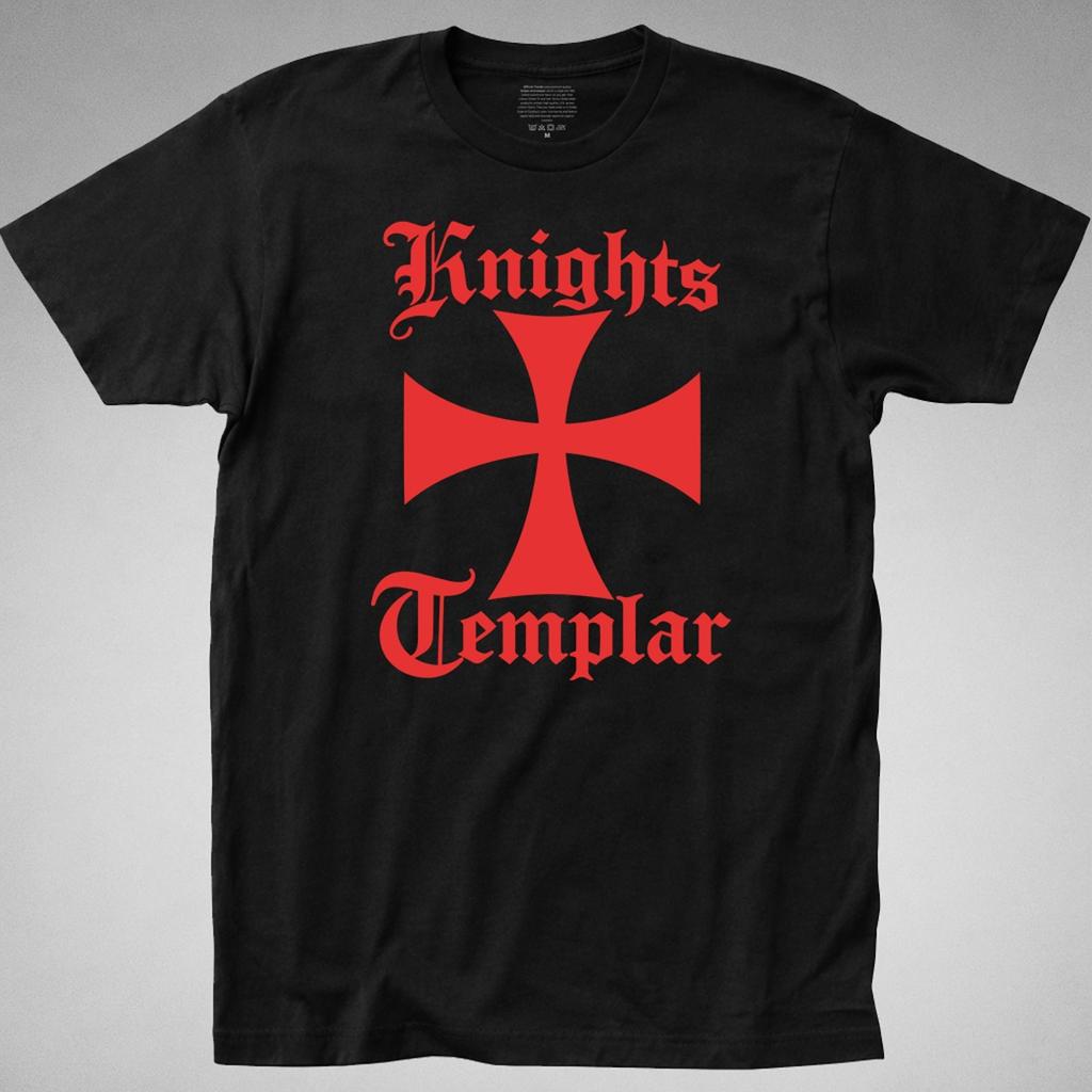 KNIGHTS TEMPLAR CROSS Shirt Christian christ army Poor Fellow Soldiers Solomon