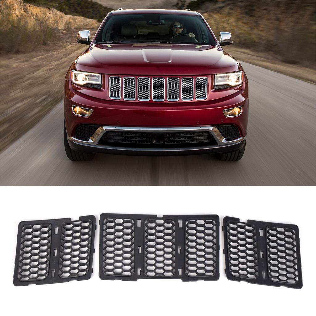Μάσκα Πλέγματος Κυψελωτής Εισαγωγής 68143074AD για Grand Cherokee 2014-2016 Εμπρός Κυψελωτή Μάσκα Πλέγματος Αξεσουάρ Αυτοκινήτου