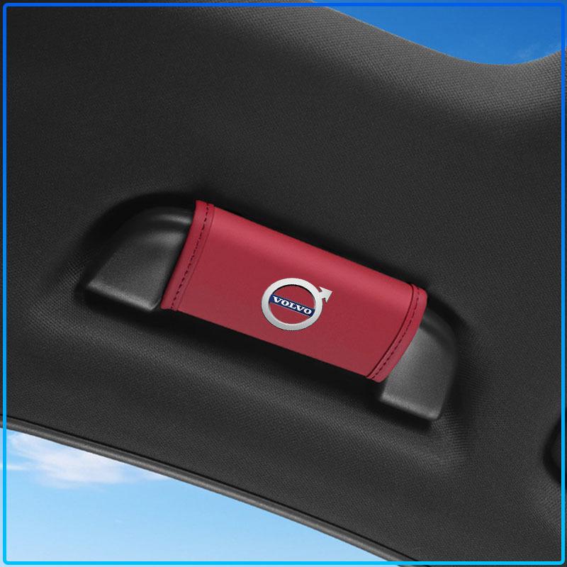 For Volvo XC60 XC90 S60 S80 S40 V40 V60 V70 V50 XC70 Car Interior Roof Handle Protection Cover Auto Door Pull Hand Brake Handle Caps