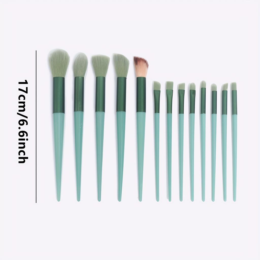 [Weiche Tragbare Tasche Make-up-Werkzeuge] Luxuriöses Set mit 13 Make-up-Pinsel, Enthält Eine Perfekte Weiche Tragbare Tasche - Make-up-Werkzeuge Hergestellt aus Hochwertigen Fasern