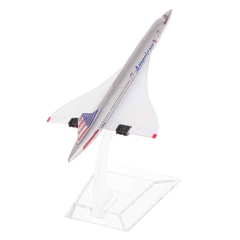 1:400 United States Concorde Air Airplane Model Airliner Alloy Diecast Air Plane Model Toys Collection Home Decor Miniatures Toy