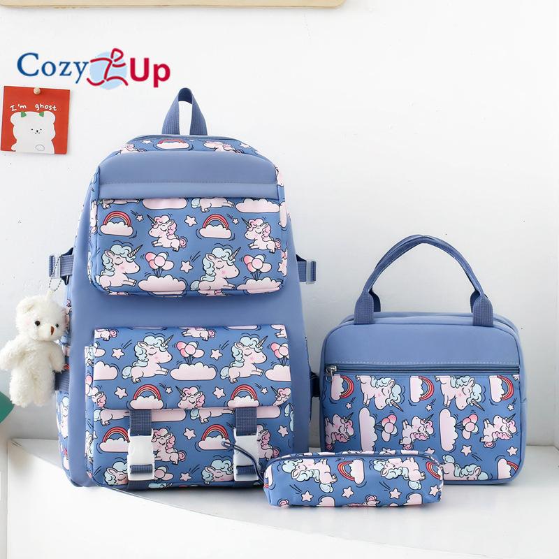 Милый рюкзак для девочек с принтом — фото 10