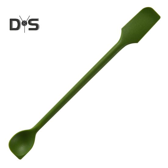 Dwustronna silikonowa szpatułka Cienka skrobaczka do słoików Małe skrobki do makijażu Mini skrobak i rozprowadzacz do żywności do dżemów pieczenia gotowania