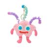Plush Funny Chenille Sticks Keychain Cartoon Big Mouth Plush Pendant Sausage Mouth Keyring  Girls
