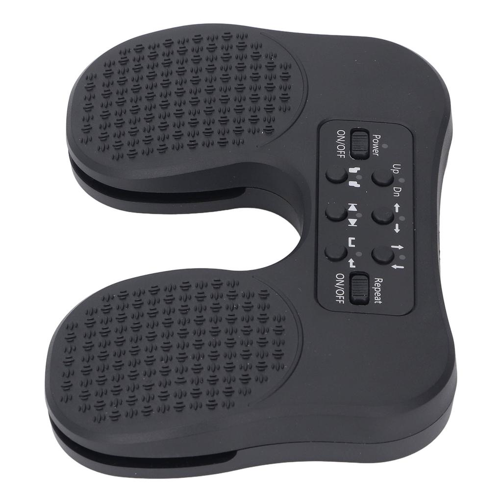 Music Page Turner Rechargeable WiFi BT USB C Wired Connection Custom Foot Pedal for Tablets Phones Piano Keyboards