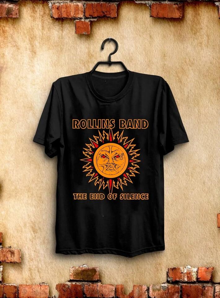 Rollins Band The End Of Silence T Shirt Full size S5XL Unisex T-Shirt XXXL