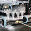 4000 PSI Hochdruckreiniger für Fahrzeugchassis, 16 Zoll Unterbodenreiniger mit 2 Verlängerungsstangen und 60 Grad abgewinkelter Stange