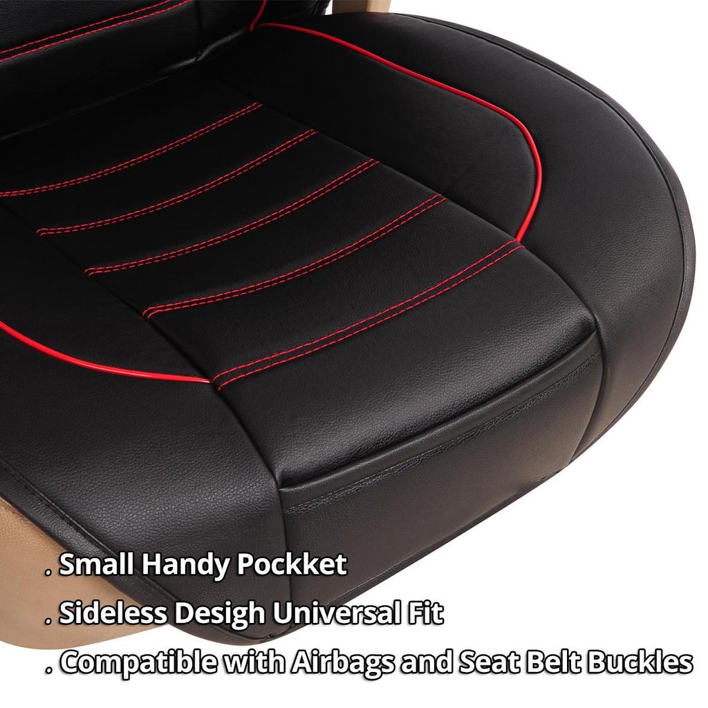 1PCS Car Seat Cushion PU Leather Car Seat Cover Set for Funda Asiento Coche for Honda Accord 2003 2007