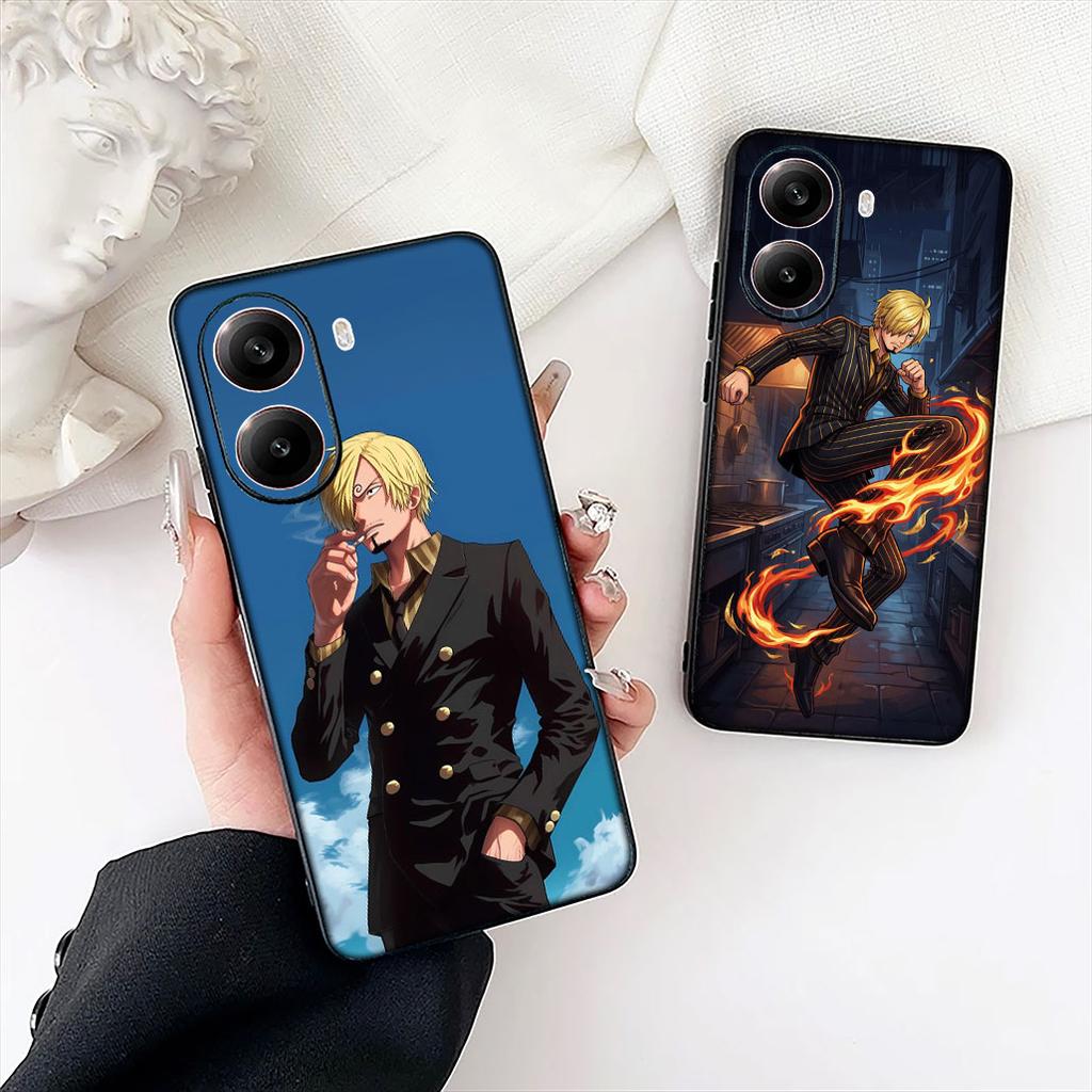 One Piece Sanji Roronoa Zoro Luffy Phone Cover for Apple iPhone 12 13 Mini XS 11 Pro Max 7 8 Plus + XR 8+ X SE 2020 SE3 Case