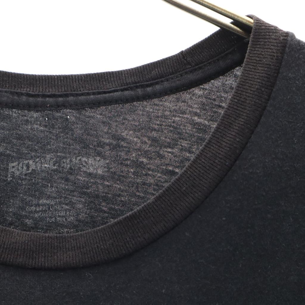 FUCKING AWESOME BURN Short Sleeve T-shirt L Black Men's Used