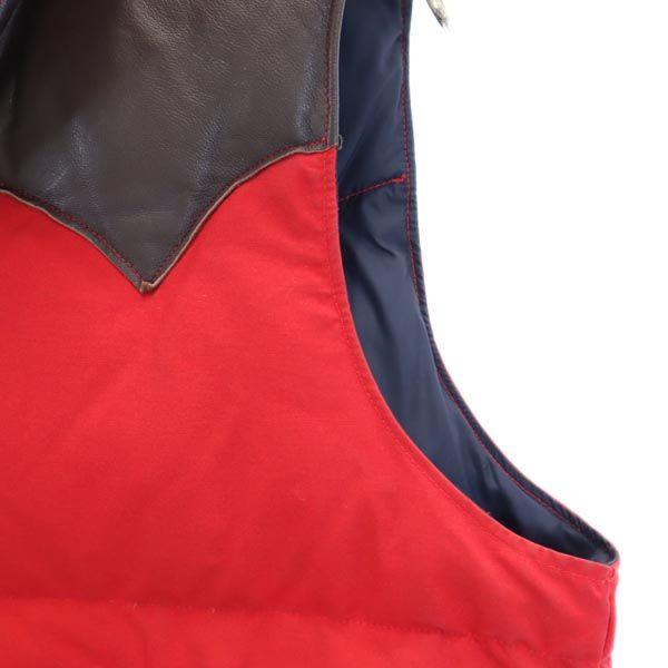 RockyMountain Down vest 38 Red series Featherbed Men's Used