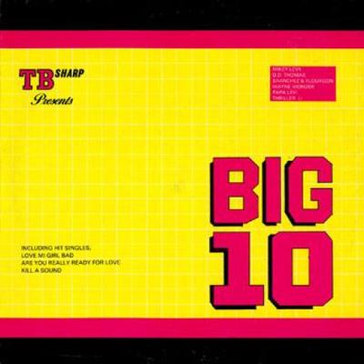 LP Record VARIOUS - TB Sharp Presents Big 10 TBLP0013 TB Sharp UK 1989 Jamaica Reggae, Ska & Dub