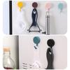 Adhesive Wall Hook Damage Frees Strong Hold Waterproof Bathroom Kitchen Decoration Key Hook For Home Organization