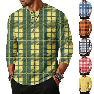 Men's Raglan Sleeve Three-quarter Sleeve Top