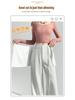 Design-Forward High-Waisted Drapey Skirt Pants Suit - Slim-Fit Casual Wide-Leg, Spring/Summer 2026