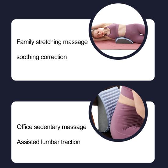 Rückendehner, Nackenknacker, ultradickes Schmerzlinderungsgerät zur Linderung der Lendenwirbelsäule, mehrstufig verstellbares Wirbelsäulenbrett für Männer und Frauen