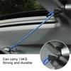 1.5M Elastic Strap Adjustable Tension Belt Car Clothesline Hook Cargo Luggage Lashing Buckle Rope For Motorcycle Travel
