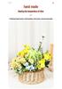 Handheld Woven Willow Flower Basket - Pearl Decoration, Rattan Souvenir, Wedding or Children's Day Gift, Perfect for Flower Arrangements