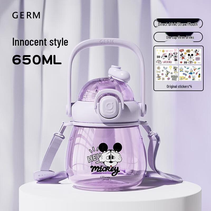 Mickey Series Children s Straw Water Bottle