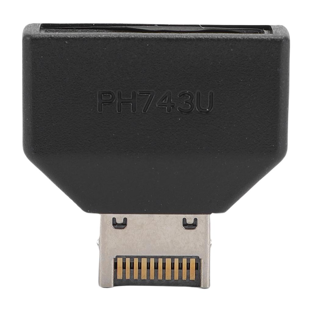 USB 3.2 Typ E Frontpanel-Header auf 19-Pin 10 Gbit/s Mainboard-Erweiterungsadapter Plug and Play