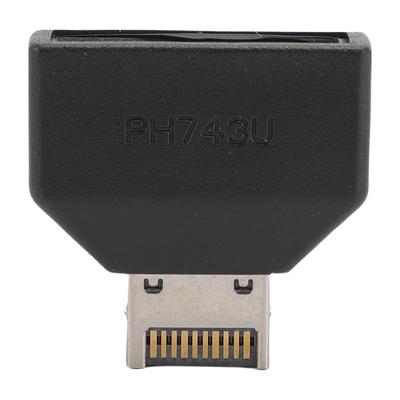 Connecteur Panneau Avant USB 3.2 Type E vers 19 Broches 10 Gbps Adaptateur d'Extension Carte Mère Plug and Play