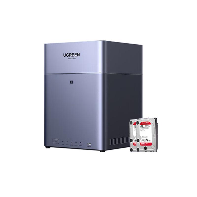 UGREEN DH4300 Plus 4-Bay NAS Network Storage (16TB Bundle)