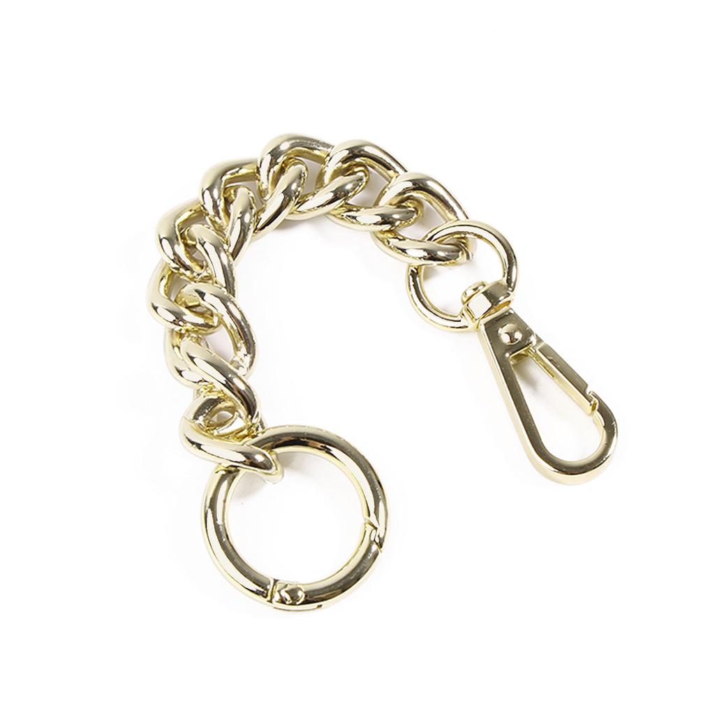 Bag Strap Extender DIY Handbag Purse Chain with Metal Buckles for Purses Handbags Wallet Clutch Shoulder Crossbody Bags