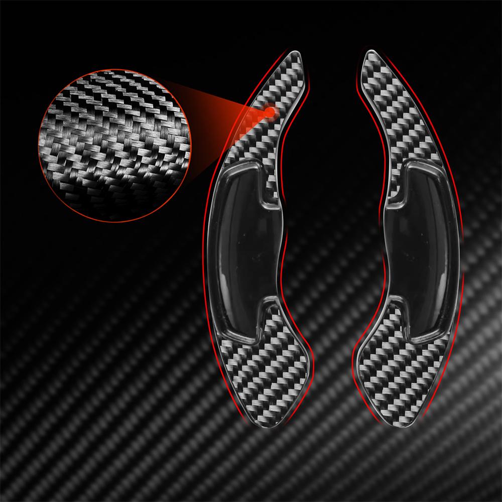 Carbon Fiber Steering Wheel Shift Paddle Shifter For Honda Civic Accord CR-V Acura