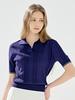 LORDLOAR Signature New Cable Collar Knit Navy