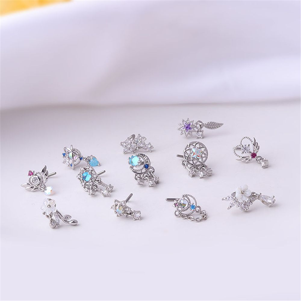 Creative Jewelry Stainless Steel Nose Nails L Dangle Nose Studs Nose Rings Body Piercing