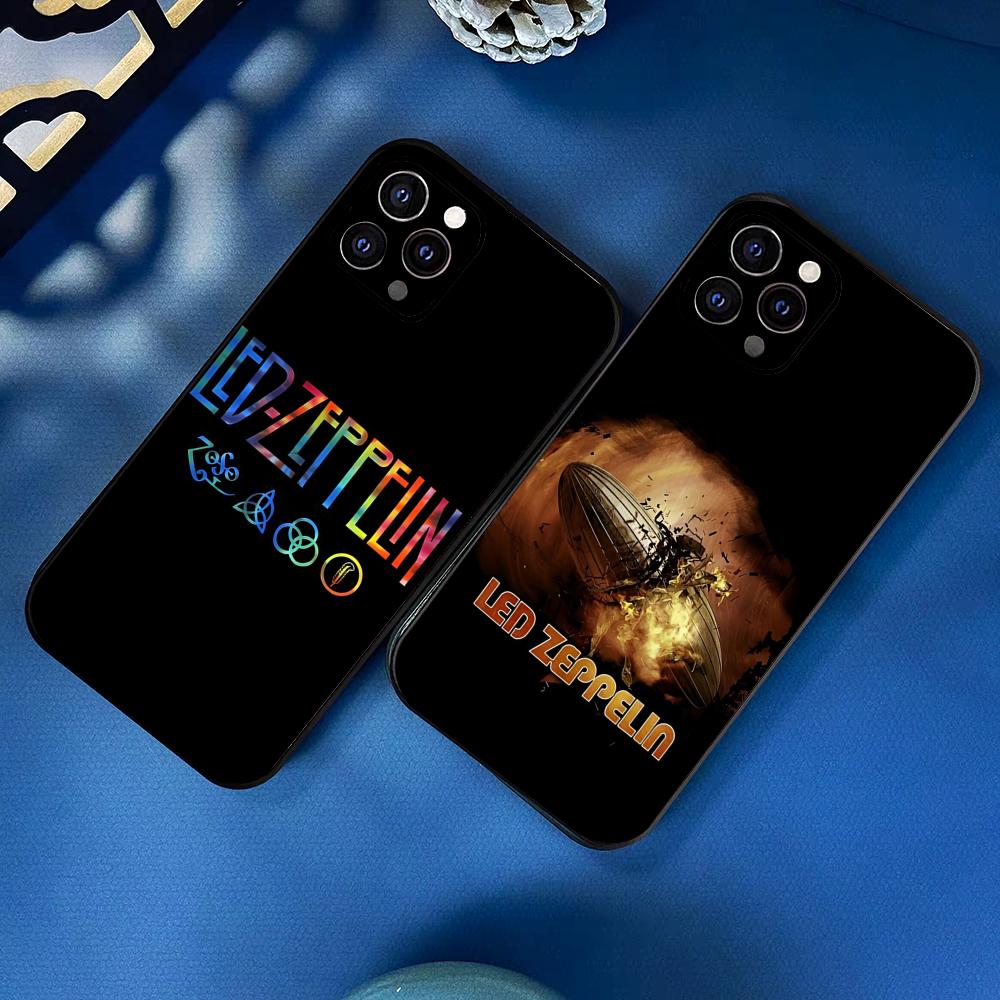 Band Led Rock Z-ZeppelineS Phone Case For IPhone 17 Pro Max 16 15 14 Pro Max 13 11 X Xs Xr 8 7Plus Silicone Cover