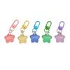 5pcs Pentagram Chubby Star Keychain Resin Backpack Pendant  Home Decoration