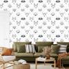 Wallpaper Teddy bears owls hares deer for living room and bedroom 50x1000
