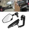 Universal Motorcycle Rearview Side Mirror 7/8'' Handlebar Bar End Mirrors For Scooter Electric Bike Motocross
