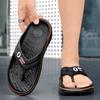 Summer Man Slippers Soft Bottom Slides Non-slip Thick Soled Men's Slippers Flip Flops Indoor Outdoor Beach Sandals