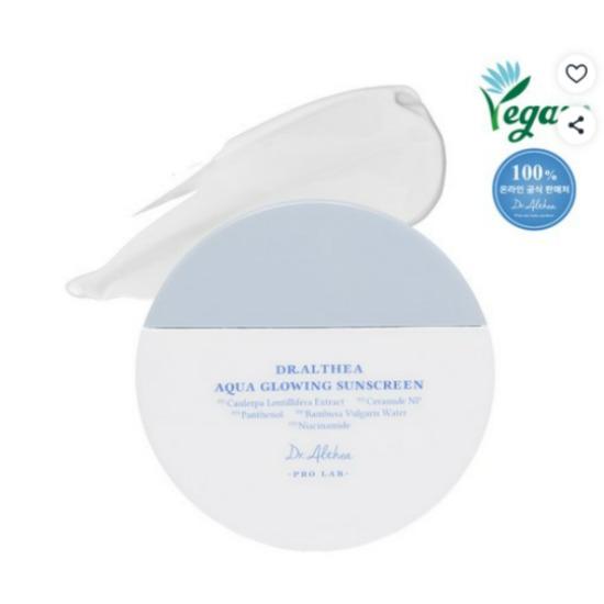 Dr. Althea Aqua Glowing Sunscreen SPF50+ PA++++ Hydrating & Radiance UV Protection 45ml