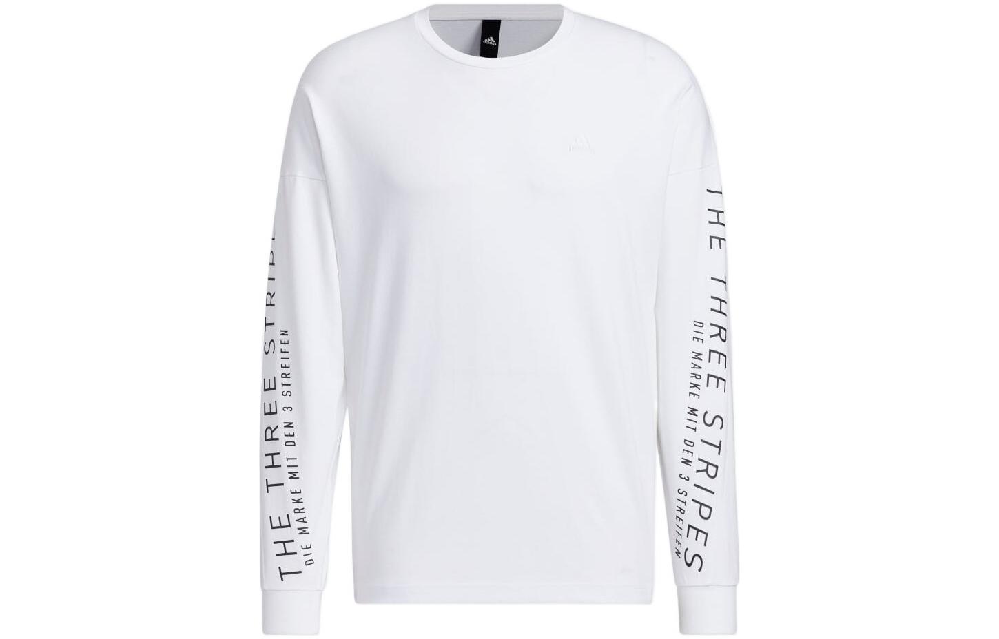 

Adidas Sweatshirts Men s White Crew Neck Moderate Regular HM2695 XL