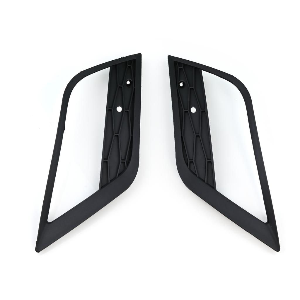 For Seat Leon 2013 2014 2015 2016 Front Bumper Fog Lamp Cover Frame Grille Light Trim with Hole No Hole 5F0853665A/5F0853666A