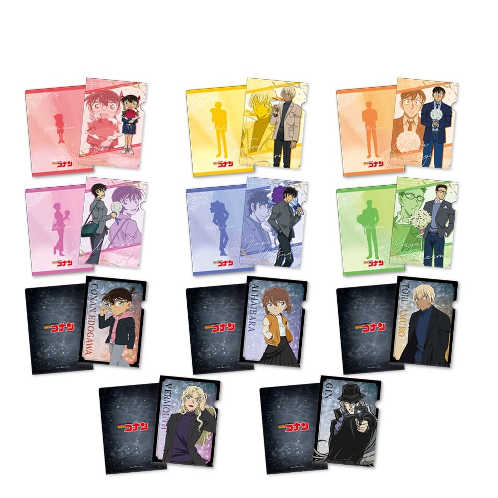 Detective Conan Visual Art Clear File BOX Vol.3