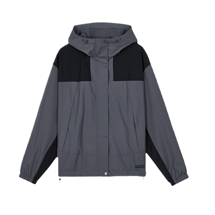 Skechers Comfortable Versatile Woven Hooded Jacket Women Jackets L124W055-0403 M